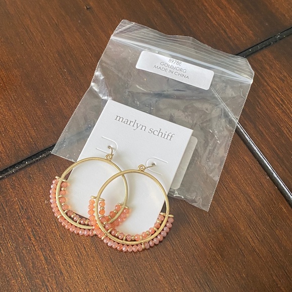 Anthropologie by Marlyn Schiff  Beaded Drop Earrings - Picture 5 of 7